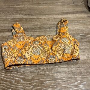 Albion Swimsuit Top Size M Golden Hour